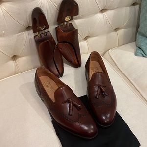 FOSTER & SON Ltd., Jermyn St., Wing-Tip Brogue Tassel shoes
